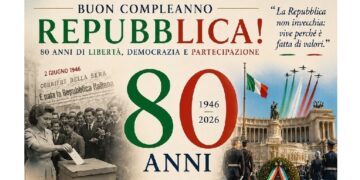 Io e la Repubblica Italiana in questo giorno di festa nazionale