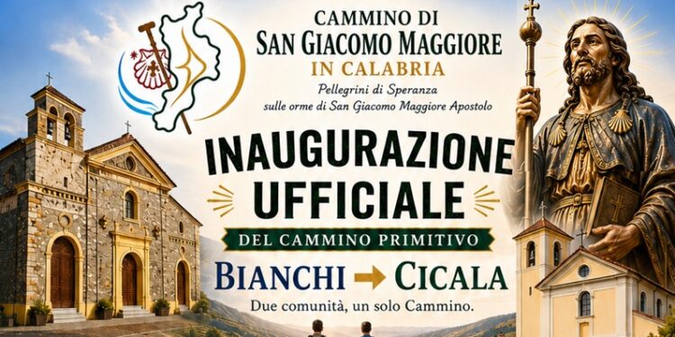 Il Cammino di San Giacomo in Calabria: dal mare di Fuscaldo arriva a Cicala