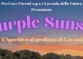 La Pro Loco Parenti presenta “Purple Sunset, l’aperitivo al profumo di lavanda”