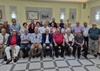 Soveria Mannelli, i coscritti del 1956 si sono riuniti per festeggiare i 70 anni