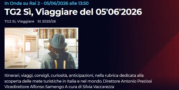 Carlopoli, l’Abbazia di Santa Maria di Corazzo risplende nella rubrica “Si, Viaggiare” su Rai 2