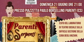 La Voce dei luoghi: lo spettacolo teatrale a Parenti il 21 giugno
