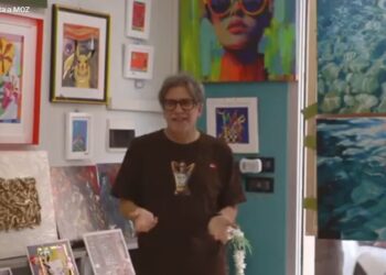 La video intervista a Marco Barberio in arte “MOZ” e ai fratelli Filice per la mostra Golden Hour