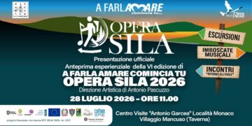 “A Farla Amare Comincia Tu – Opera Sila 2026”: il 28 luglio la presentazione ufficiale