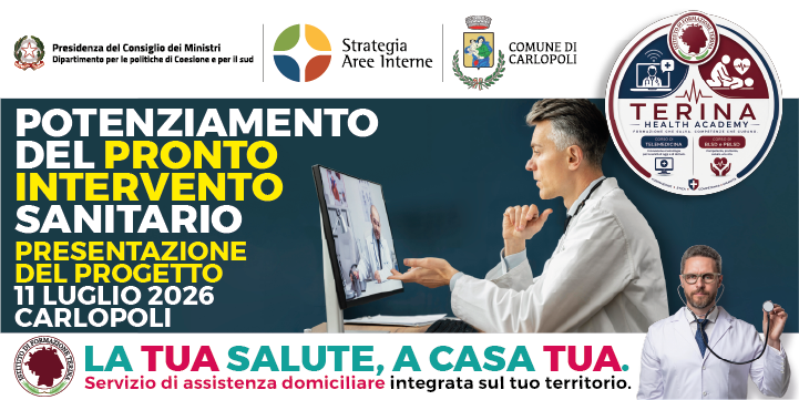 Telemedicina e formazione sanitaria: al via il progetto per le aree interne del Reventino-Savuto