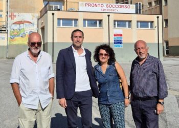 Il consigliere regionale Pd Ernesto Alecci visita ospedale del Reventino