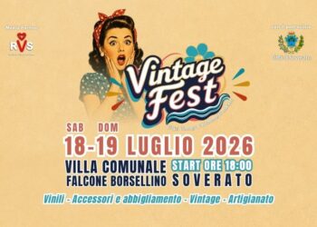 Vinyl, Vintage & Handmade Market Sabato 18 e Domenica 19 Luglio 2026 Villa Comunale Falcone Borsellino – Soverato
