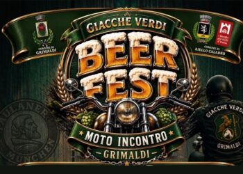 “Giacche Verdi Beer Fest & Moto Incontro” a Grimaldi festa e solidarietà