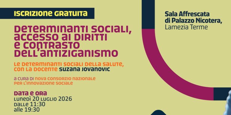 Intrecci – Abitiamo il Lametino: formazione gratuita a Lamezia Terme su diritti, salute e contrasto all’antiziganismo