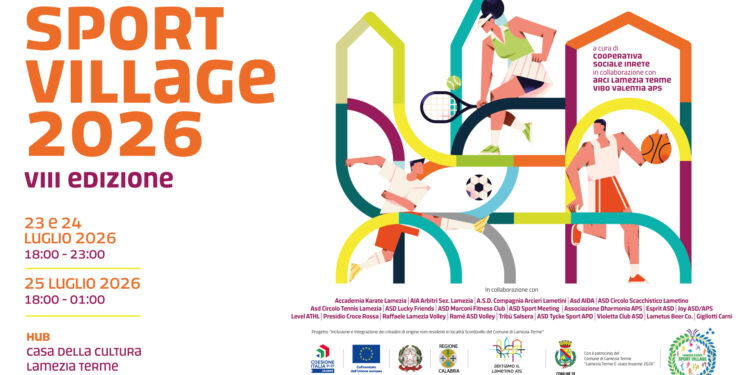 Sport, inclusione e comunità: con Sport Village proseguono le attività estive di “Intrecci – Abitiamo il Lametino”
