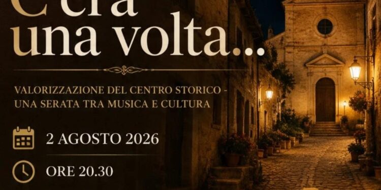 “C’era una volta…”: a Motta Santa Lucia una serata tra musica, cultura e sapori per riscoprire il fascino del centro storico