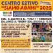Via alle iscrizioni per il “Centro Estivo SiAmo Adami 2026”, dal 3 agosto all’11 settembre