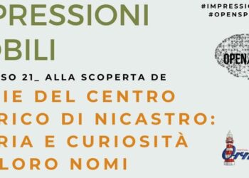 Giovedì 23 luglio trekking serale di “Impressioni Mobili” nel centro storico di Nicastro alla scoperta dell’origine dei nomi delle vie