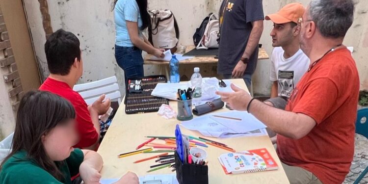 Catanzaro, il progetto “Strade di Velluto” porta l’arte inclusiva nel cuore del centro storico