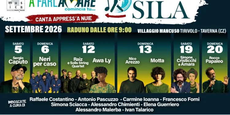 A Farla Amare Comincia Tu – Opera Sila: la musica si scopre camminando