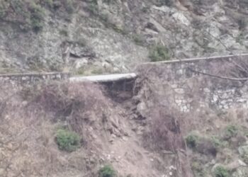 Taverna, ancora interruzione sulla strada provinciale per Sorbo.