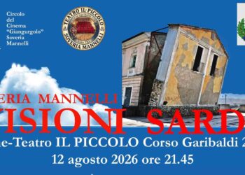 “Visioni sarde” in Calabria: proiezioni a Soveria Mannelli il 12 agosto