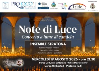 Note di Luce: a Platania la magia del concerto a lume di candela