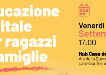 Il 25 settembre un incontro gratuito e aperto a tutti e tutte sull’educazione digitale, a cura di InRete, con il docente Cosimo Di Bari