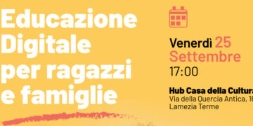 Il 25 settembre un incontro gratuito e aperto a tutti e tutte sull’educazione digitale, a cura di InRete, con il docente Cosimo Di Bari