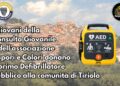 Tiriolo diventa “Cardioprotetta”: i giovani donano il primo Defibrillatore Pubblico H24 alla comunità.