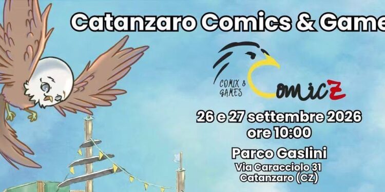 Dal volto di Milo Cotogno alle voci di Peter Griffin, Sanji e Joel: Catanzaro Comics & Games torna il 26 e 27 settembre