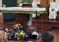 Petronà, benedizione di caschi e motociclette
