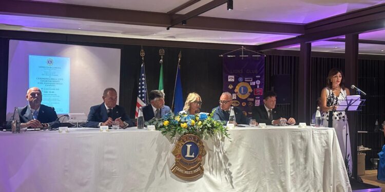Lions Club Lamezia Terme, passaggio della Campana: Caterina Ermio nuova presidente