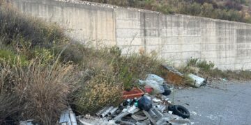 Cropani, discarica abusiva in località Ertogrande