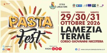 Pasta Fest, a Lamezia Terme la seconda edizione: tre giorni di degustazioni, libri e chef nel segno della tradizione gastronomica