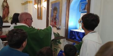 Inaugurazione nicchia San Carlo Acutis a Decollatura