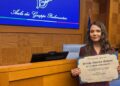 Petronà, Alessia Scalzi premiata alla Camera dei Deputati