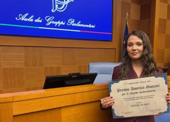 Petronà, Alessia Scalzi premiata alla Camera dei Deputati