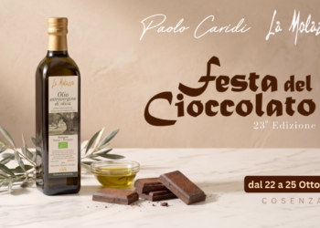 Nasce “Caridino all’olio per La Molazza”: il cioccolatino di Paolo Caridi si riempie di olio extravergine bio calabrese