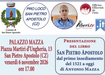 San Pietro Apostolo dal primo insediamento del 1521 ad oggi: la presentazione del libro di Antonio Mazza