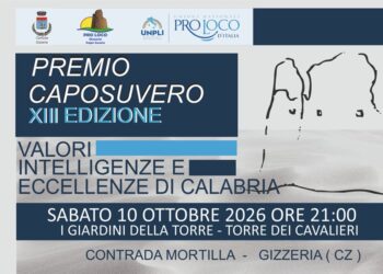Premio Caposuvero 2026, la Calabria migliore sul palco della XIII Edizione