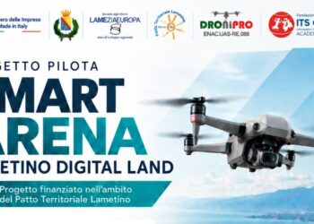 Arrivano i droni nei comuni con il Progetto Pilota Smart Arena Lametino Digital Land