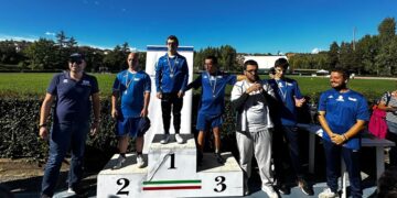 Trionfo di Federico Fazio al Campionato Regionale di Atletica Leggera FISDIR-CSEN Città di Cosenza