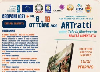ARTratti tele in movimento evento promosso dalla Proloco di alto prestigio fra laboratori per studenti, opere di Rotella, de Chirico, Guttuso, degustazioni enogastronomiche gratuite e libri