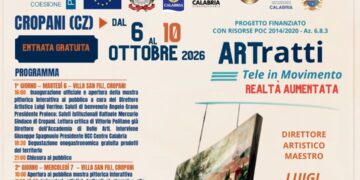 ARTratti tele in movimento evento promosso dalla Proloco di alto prestigio fra laboratori per studenti, opere di Rotella, de Chirico, Guttuso, degustazioni enogastronomiche gratuite e libri