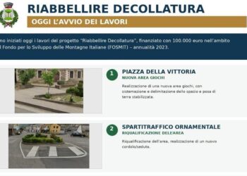 Riabellire Decollatura: al via i lavori per la riqualificazione degli spazi pubblici