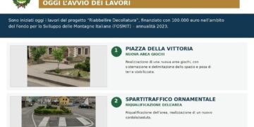 Riabellire Decollatura: al via i lavori per la riqualificazione degli spazi pubblici