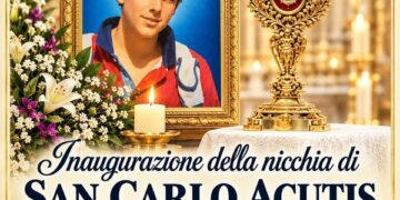 Decollatura, il 25 ottobre inugurazione nicchia con la reliquia di san Carlo Acutis